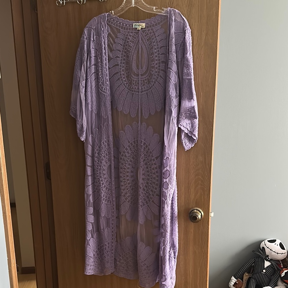 Purple Lace Women Dress